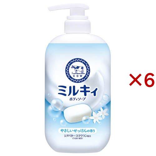 ミルキィボディソープ やさしいせっけんの香り ポンプ ( 500ml×6セット )/ ミルキィボディ...