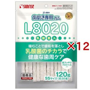 ゴン太の歯磨き専用ガム SSサイズ L8020乳酸菌入り クロロフィル入り