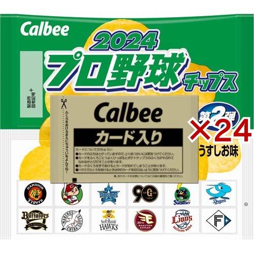 カルビー 2024プロ野球チップス ( 22g×24セット )