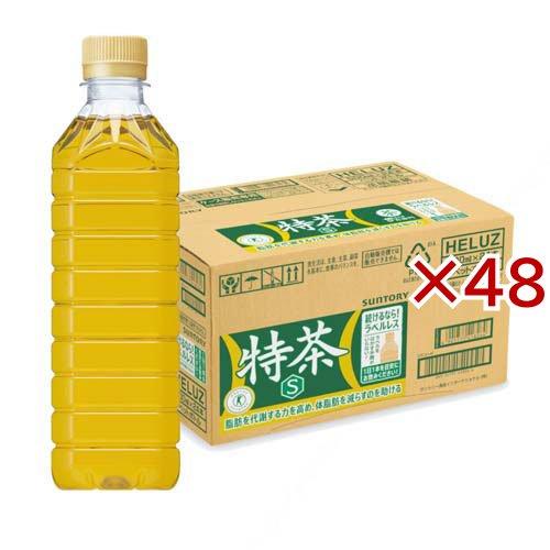 特定保健用食品 伊右衛門特茶 ラベルレス ( 24本入×2セット(1本500ml) )/ 特茶