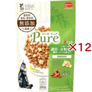 日本ペットフード コンボ ピュア キャット まぐろ味・鶏肉・かつお節