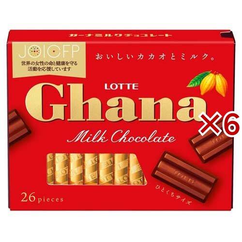 ロッテ ガーナ ミルクエクセレント ( 26枚入×6セット )/ ガーナチョコレート