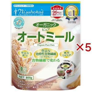 プレミアムピュア　オートミール　340g×24袋　ダイエット食品 日食 プレミアムピュア オートミール ( 340g×12セット ) : 爽快