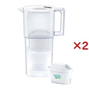 ブリタ ポット型浄水器 リクエリ マクストラプロ カートリッジ 1個付き ( 2セット )/ ブリタ(BRITA)