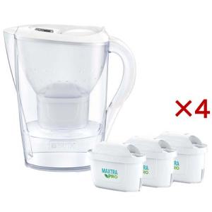 ブリタ ポット型浄水器 マレーラ マクストラプロ カートリッジ 3個付き ( 4セット )/ ブリタ(BRITA)