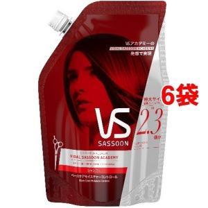 ヴィダルサスーン ベースケアモイスチャーコントロール シャンプー 詰替 超特大 ( 800ml*6袋セット )/ VIDAL SASSOON(ヴィダルサスーン)
