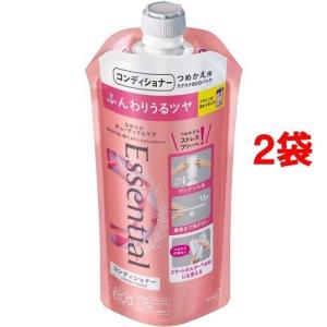 エッセンシャル ふんわりうるツヤコンディショナー つめかえ用 ( 340ml*2袋セット )/ エッセンシャル(Essential)