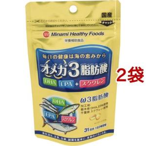 オメガ3脂肪酸 ( 62球*2袋セット )/ ミナミヘルシーフーズ｜soukai