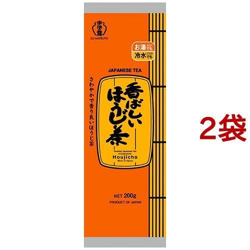 宇治の露 香ばしいほうじ茶 ( 200g*2袋セット )