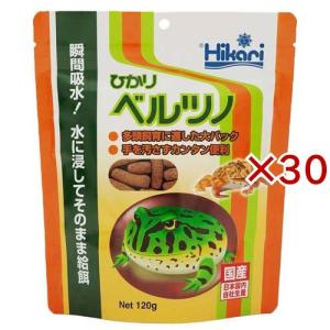 ひかりベルツノ 両生類 爬虫類用 ( 120g×30セット )/ ひかり