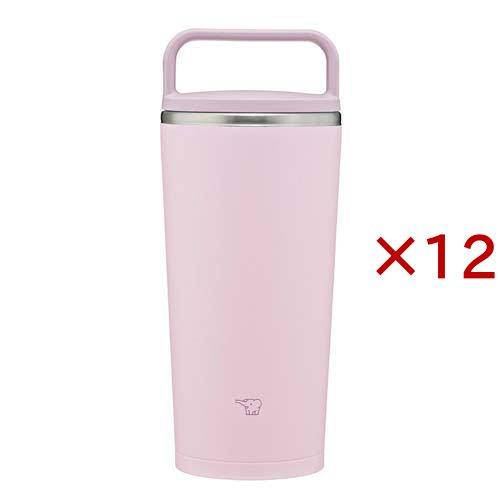 象印 ステンレスキャリータンブラー 300ml パウダリーピンク SX-JS30-PM ( 12セッ...