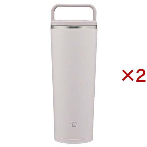 象印 ステンレスキャリータンブラー 400ml シアーグレー SX-JS40-HM ( 2セット )...