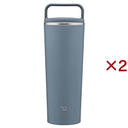 象印 ステンレスキャリータンブラー 400ml アーバンブルー SX-JS40-AM ( 2セット ...