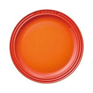 ル・クルーゼ ラウンド・プレート・LC オレンジ 19cm 単品 ル・クルーゼ ラウンド・プレート・LC オレンジ 19cm 単品