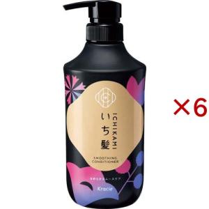 いち髪 なめらかスムースケア コンディショナー ポンプ ( 450g×6セット )/ いち髪