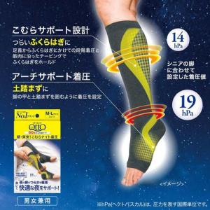 朝・爽快!こむらナイト着圧ソックス M-L (...の詳細画像2