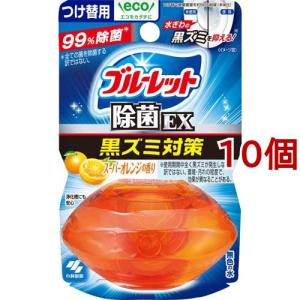 液体ブルーレットおくだけ 除菌EX 黒ズミ対策 スーパーオレンジの香り つけ替用 ( 70ml*10個セット )/ ブルーレット