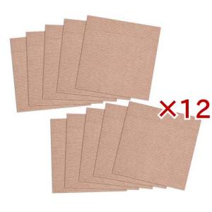 おくだけ吸着 タイルマット 45*45cm ベージュ ( 10枚入×12セット )/ おくだけ吸着
