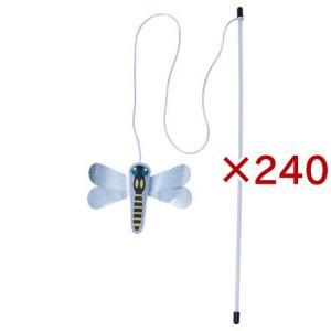 カシャカシャじゃらし 白銀なトンボ ( 240セット )/ ペティオ(Petio)