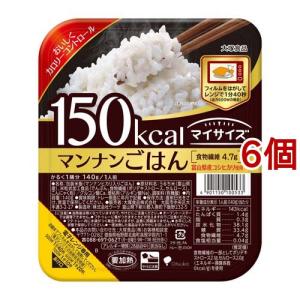 マンナンヒカリ マンナンごはん ( 160g*6個セット )/ パックご飯 米