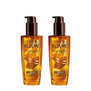 ロレアルパリ ヘアオイル エクストラリッチ フィニッシュ 洗い流さないトリートメント ( 100ml...