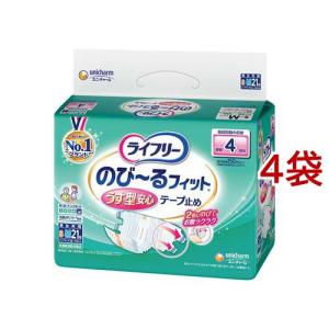 ライフリー テープ止めおむつ のびーるフィットうす型軽快テープ止め L