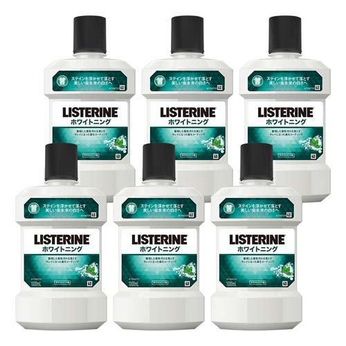 リステリン ホワイトニング ( 1000ml*6個セット )/ LISTERINE(リステリン) (...