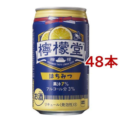 檸檬堂 はちみつレモン 缶 ( 350ml*48本セット )/ 檸檬堂 ( お酒 チューハイ チュウ...