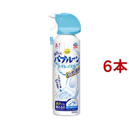 らくハピ ねらってバブルーン トイレノズル トイレ掃除 ( 200ml*6本セット )/ らくハピ ...