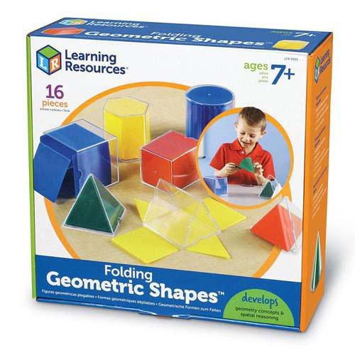 透明立体図形＆折りたたみ展開図 ( 1セット )/ Learning Resources(ラーニング...