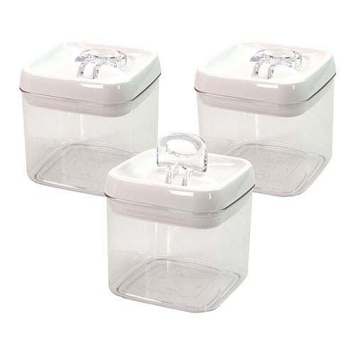 Felli フリップタイト 密閉保存容器 約13cm幅 1.0L 食洗機対応 食品保存 冷蔵庫収納 ...