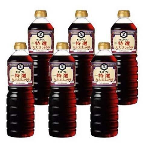 キッコーマン 特選丸大豆しょうゆ ( 1L*6本セット )/ キッコーマン