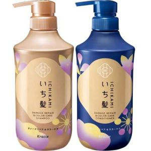 いち髪 ダメージリペア＆カラーケア シャンプー ＆ コンディショナー ポンプセット ( 1セット )/ いち髪