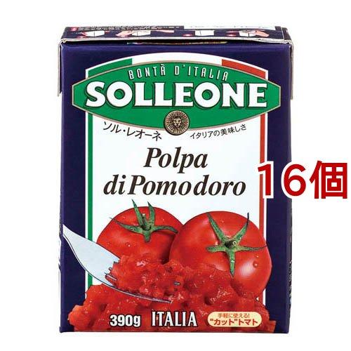 ソル・レオーネダイストマト紙パック ( 390g×16個セット )/ ソル・レオーネ(SOLLEON...