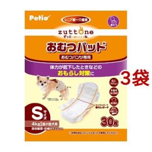 ペティオ ずっとね 老犬介護用 おむつパッドK ( Sサイズ*30枚入