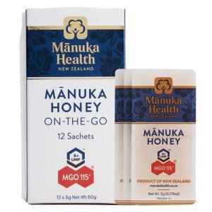 マヌカヘルス マヌカハニー 携帯用スナップパック MGO115 (5g×12個) マヌカヘルスの商品画像