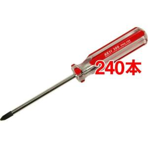 SK11 クリアラインドライバー No.300 +2×100 ( 240本セット )/ SK11