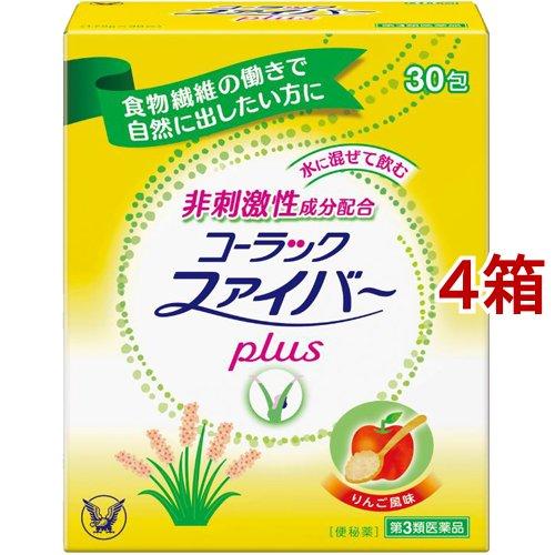 (第3類医薬品)コーラック ファイバーplus ( 30包入*4箱セット )/ コーラック