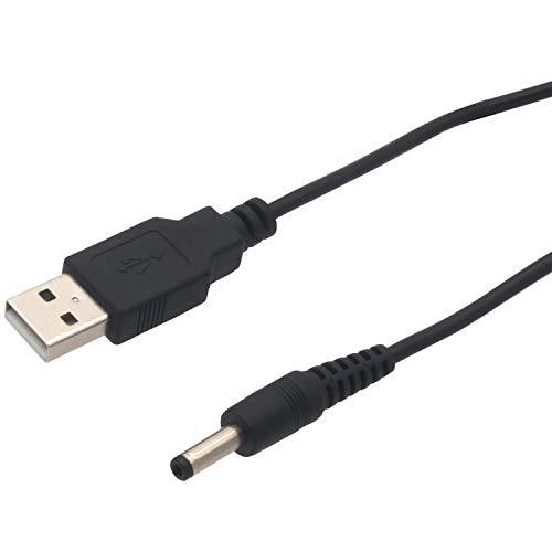オーディオファン USB-DCケーブル DCプラグ 外径 4mm * 内径1.7mm センタープラス...