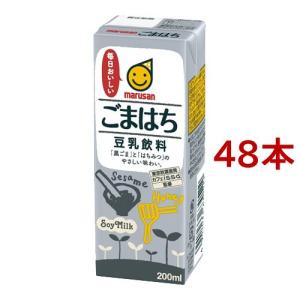 マルサン 豆乳飲料 ごまはち ( 200ml*48本セット )/ マルサン