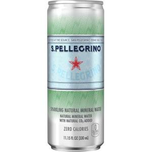 サンペレグリノ 炭酸水 缶入り ( 330ml*24本 )/ サンペレグリノ(s.pellegrino)