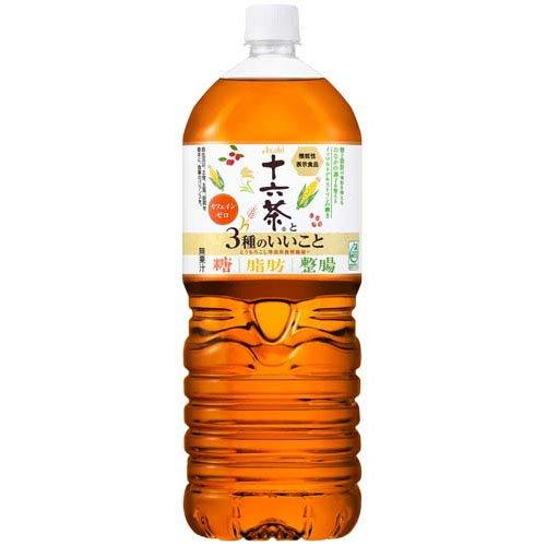 アサヒ 十六茶と3種のいいこと ( 2L*6本入 )/ 十六茶