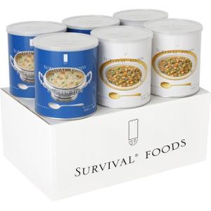 サバイバルフーズ 大缶 バラエティセット Newフルセット ( 6缶入