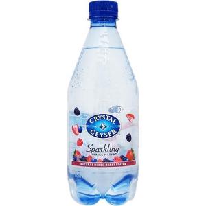 クリスタルガイザー スパークリング ベリー （無果汁・炭酸水） ( 532ml*24本入 )/ クリスタルガイザー(Crystal Geyser)