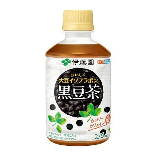 伊藤園 黒豆茶 おいしく大豆イソフラボン レンチン対応 ( 275ml*24本入 )/ 伊藤園