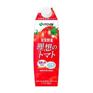 伊藤園 【機能性表示食品】紙充実野菜 理想のトマト屋根型キャップ付