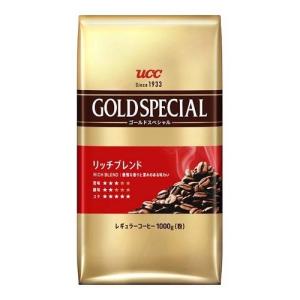 ゴールドスペシャル リッチブレンドAP ( 1kg )/ ゴールドスペシャル ( コーヒー豆 挽いた粉 深煎り 大容量 )