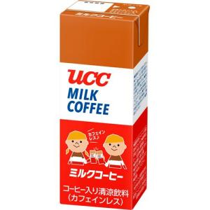 UCC ミルクコーヒー AB ( 200ml*24本入 )/ UCC ミルクコーヒー ( アイスコーヒー 紙パック カフェオレ カフェインレス )｜soukaidrink