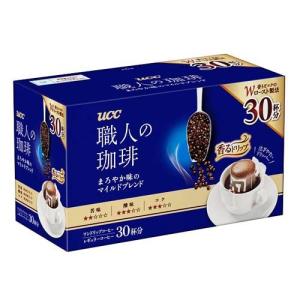 UCC 職人の珈琲 ワンドリップコーヒー まろやか味のマイルドブレンド ( 30杯分 )/ 職人の珈琲 ( ドリップバッグ アイスコーヒー 大容量 )｜soukaidrink