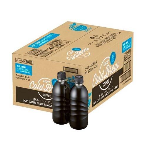 UCC COLD BREW BLACK ラベルレスボトル ( 500ml*24本入 )/ コールドブ...